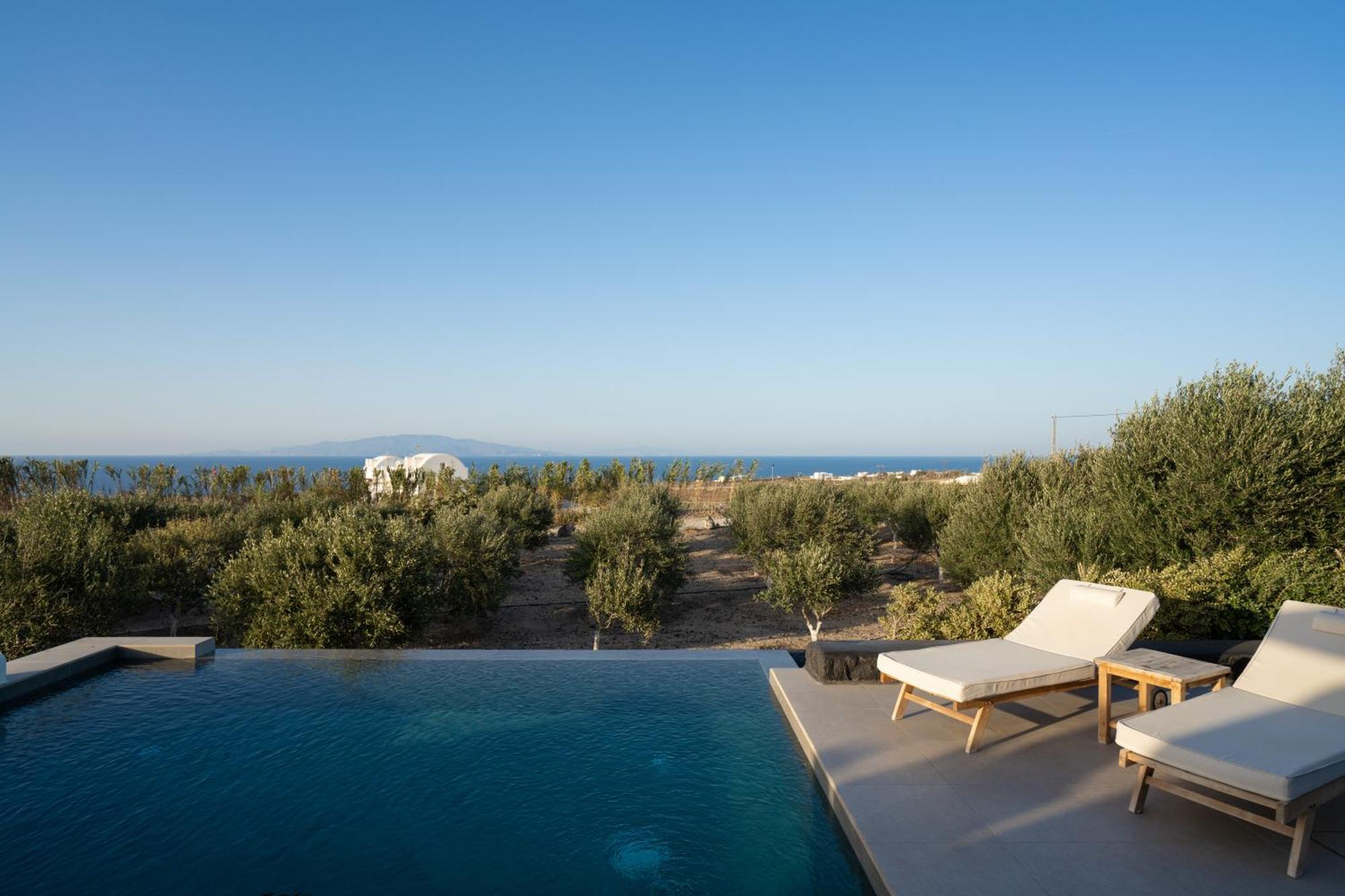 Saint John Oia-Exclusive Private Heated Pool Villas Eksteriør billede