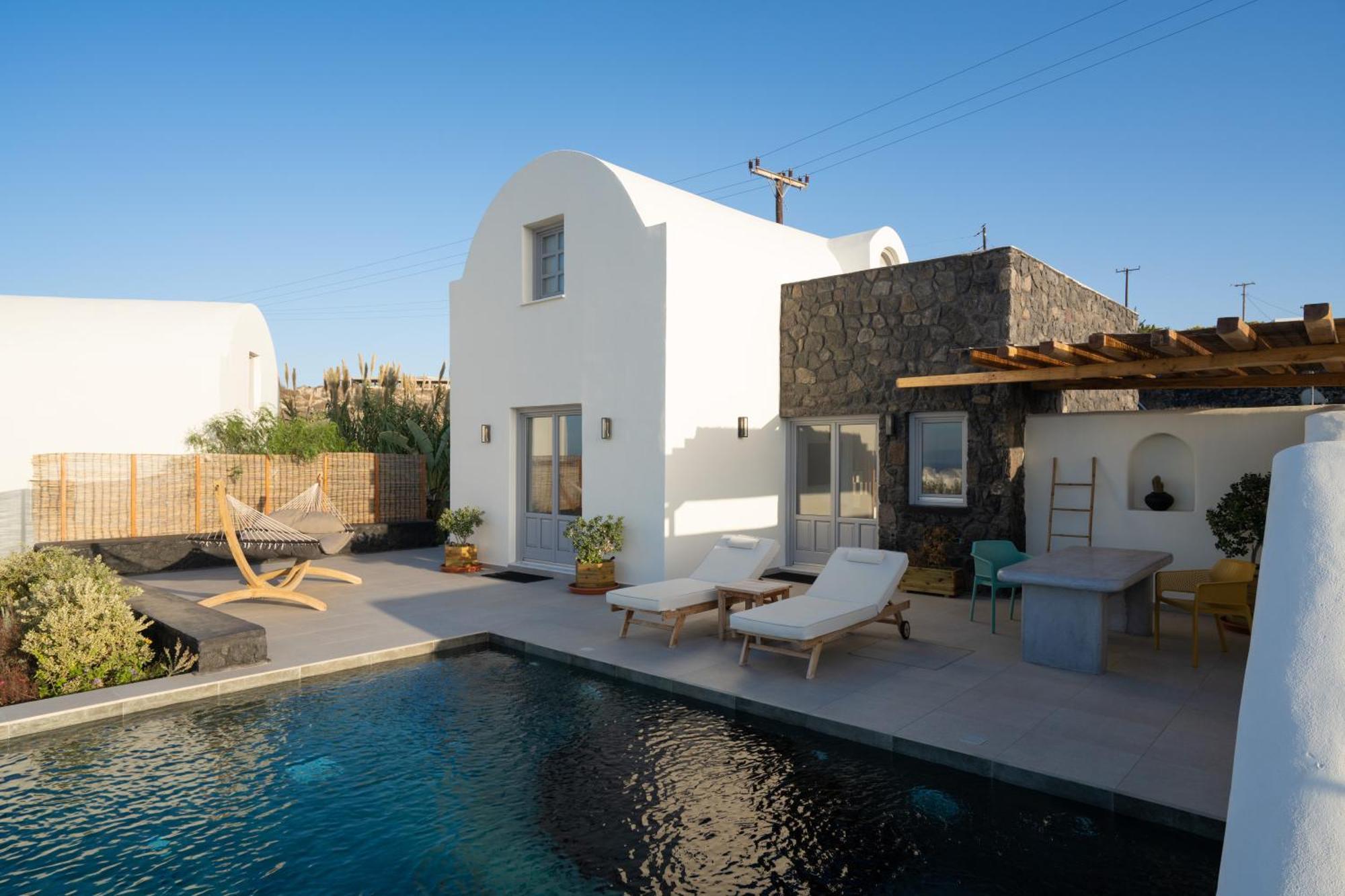 Saint John Oia-Exclusive Private Heated Pool Villas Eksteriør billede